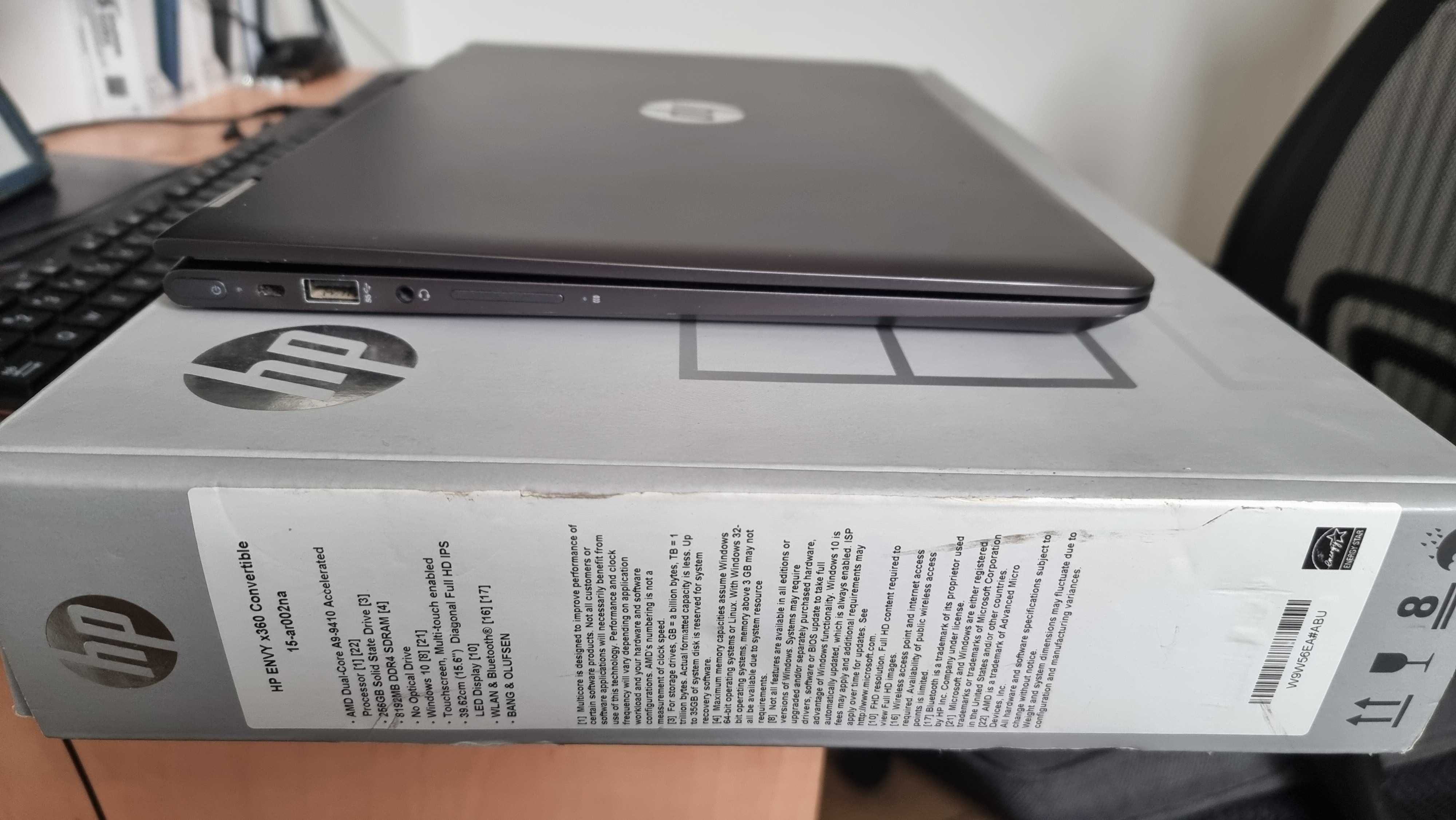 HP ENVY X360 15-ar002na Touchscreen (mod tableta)