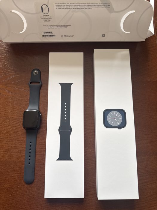 Apple watch series 8, 41 mm, midnight