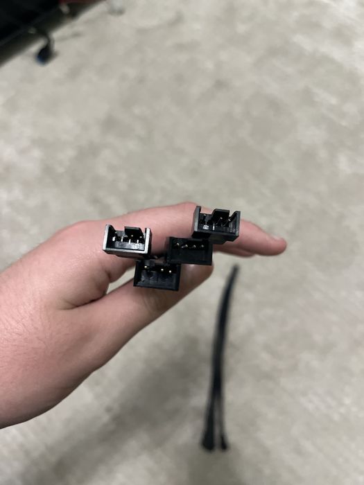 Vand 2 cablu splitter ventilator PWM Hub 1 la 4 adaptor de alimentare