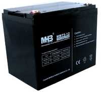 Гелевая АКБ батарея для ИБП UPS MHB 12 вольт 75 ампер/час .Гарантия