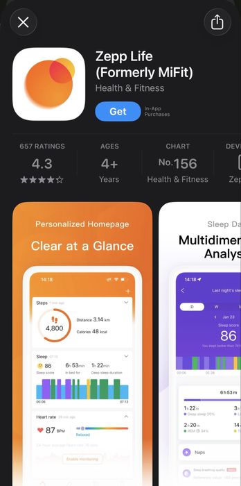 Xiaomi Фитнес гривна Mi Smart Band 5