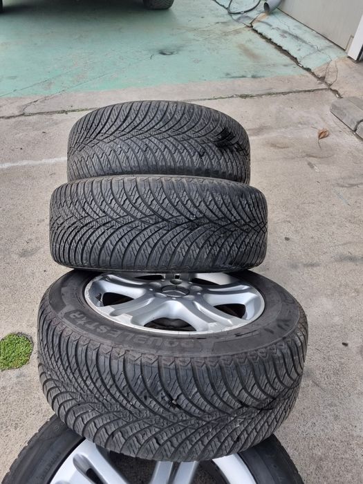 Оригинални джанти с гуми дот 2024година 225/55/16