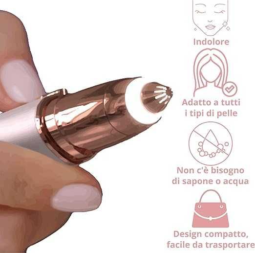 Епилатор за вежди Finishing Touch Flawless Brows Powder