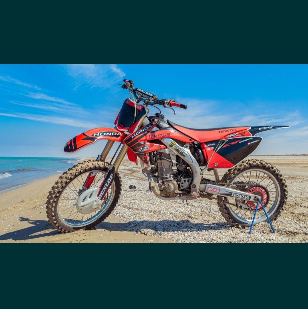 Мотоцикл Honda CRF 450 кроссовый