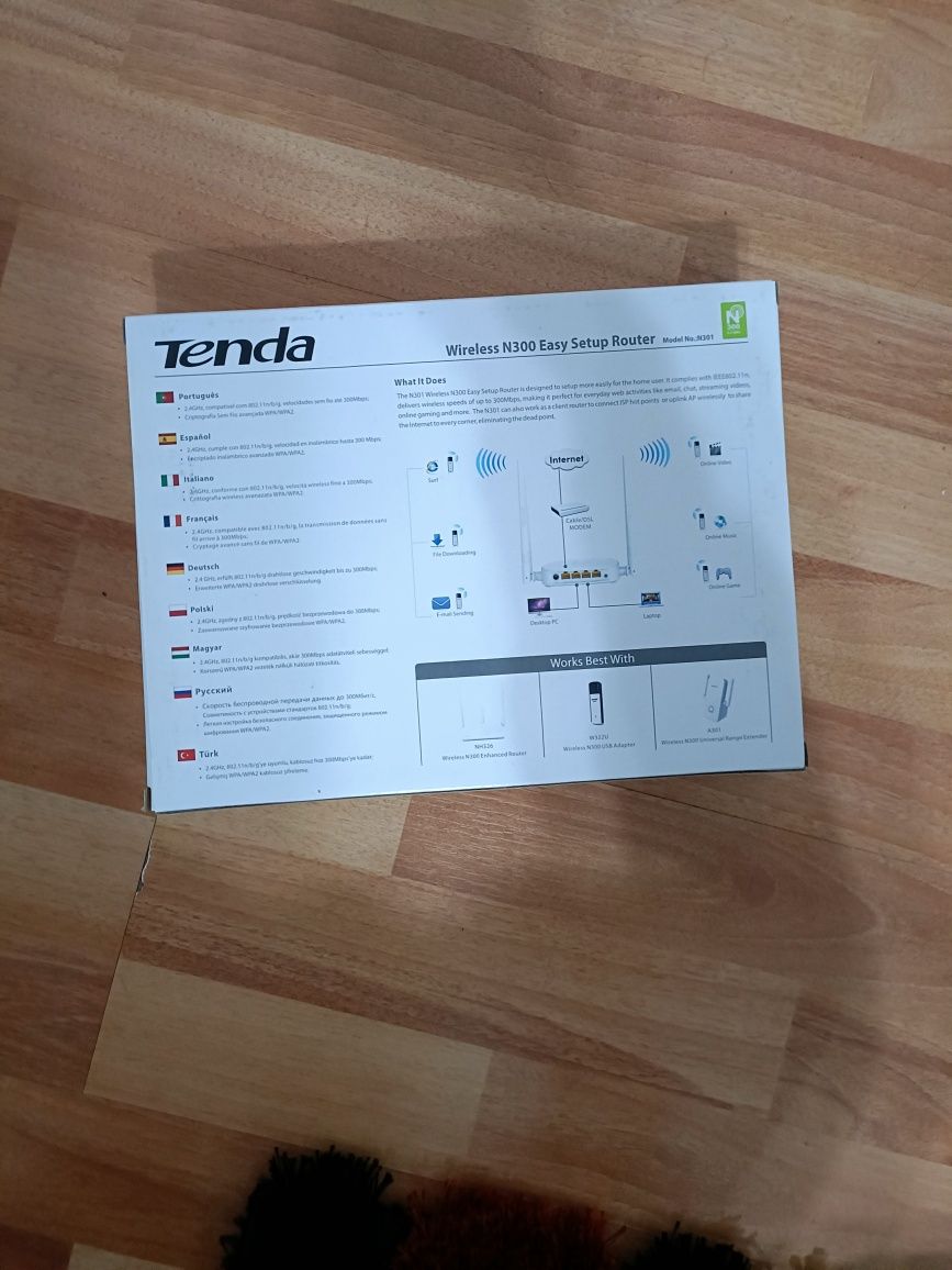 Router Wireless Tenda N300