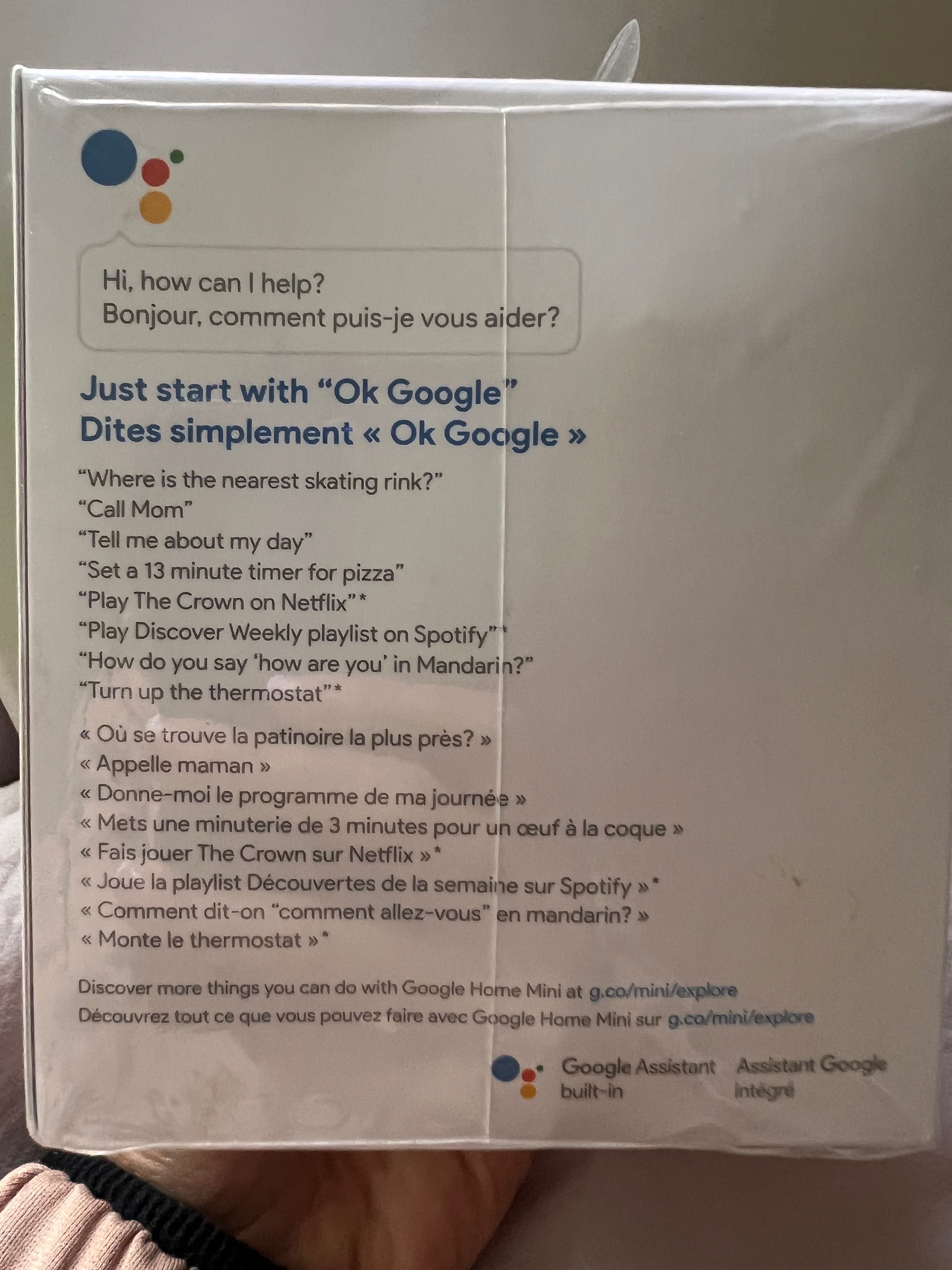 Google Home Mini