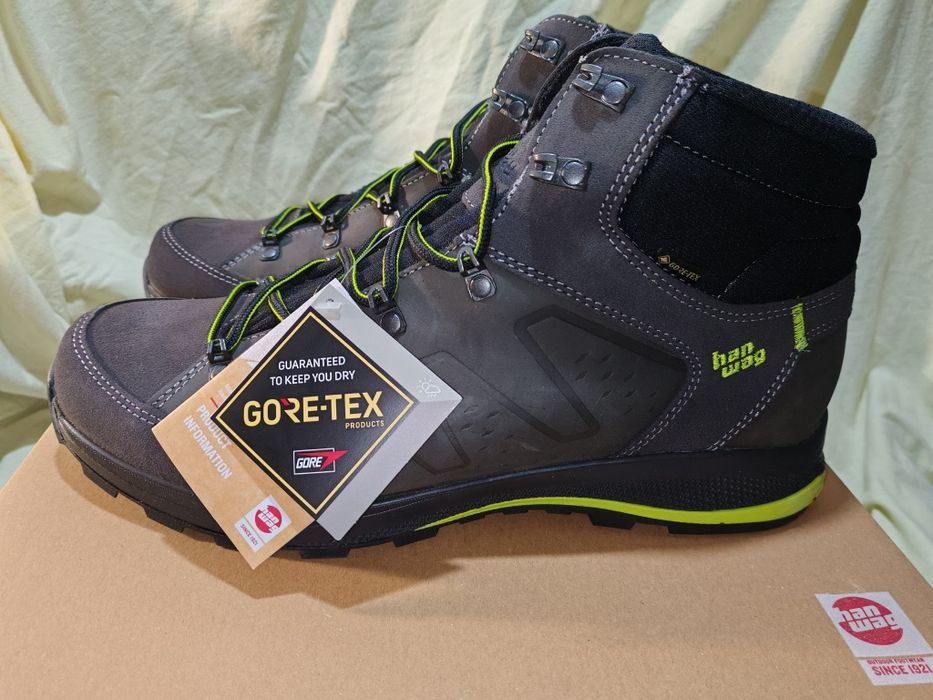 Страхотни мъжки туристически боти HANWAG Torsby GTX №46