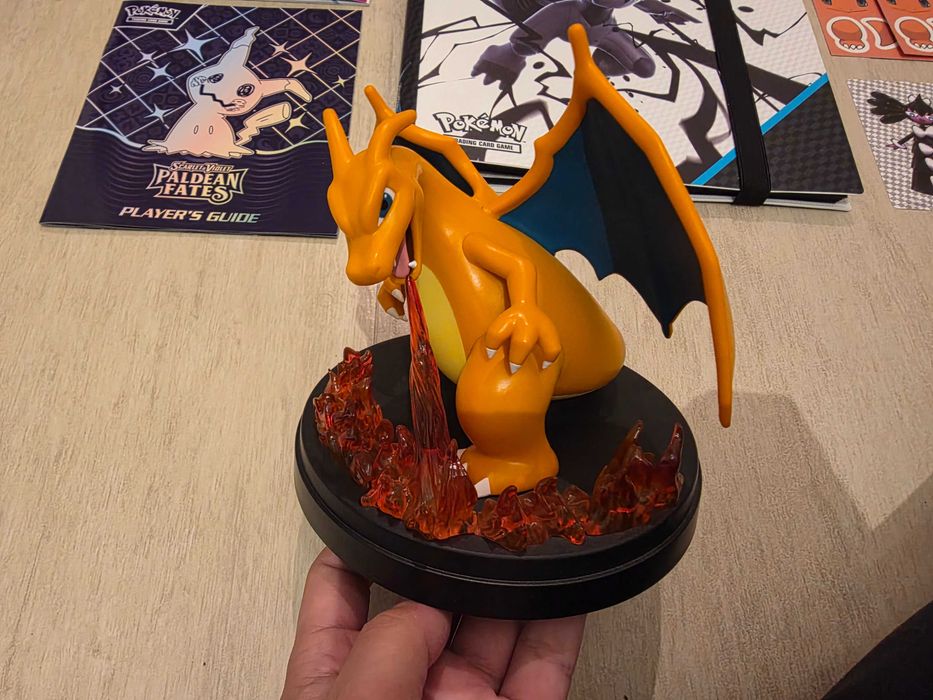 Pokemon Binder + Stickers + Booklets + Posters + Figure