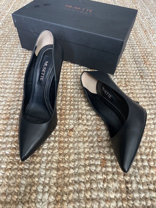 Pantofi Stiletto Musette din piele