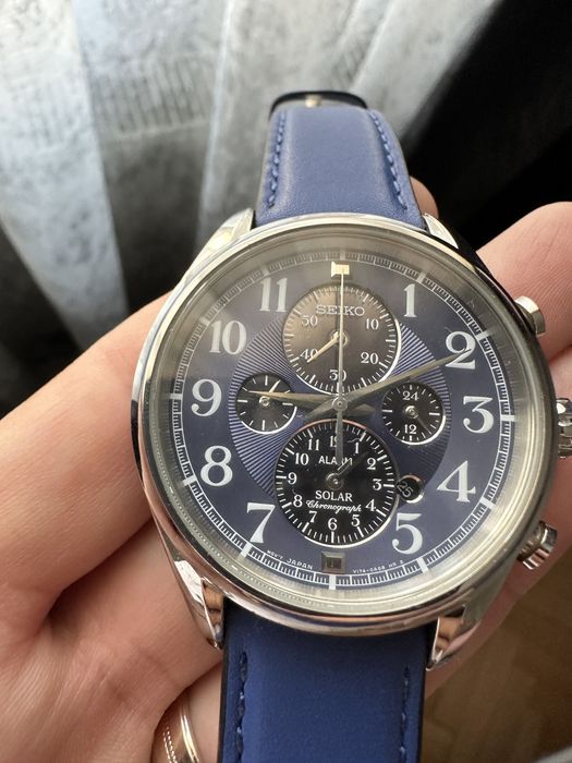 Seiko Solar Chronograph V174-0AF0
