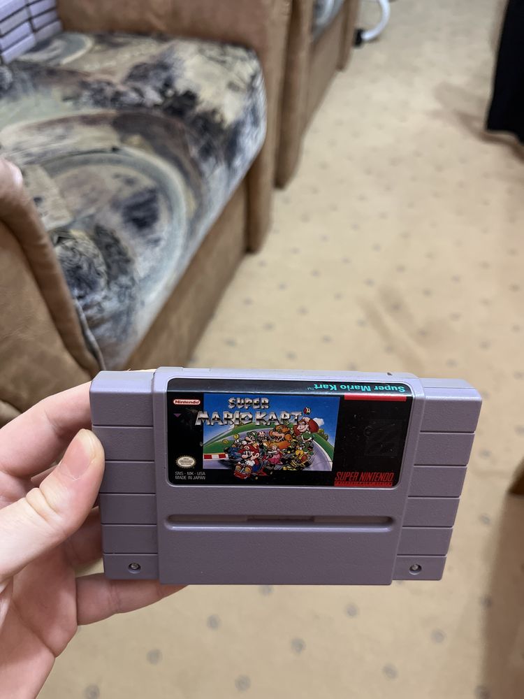 Joc Super Mario Kart - Nintendo Super NES + alte jocuri