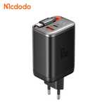 Mcdodo 67W - GaN зарядно с вграден USB-C кабел и дисплей