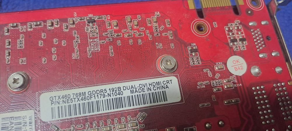 Pachet componente pc, placa video, retea