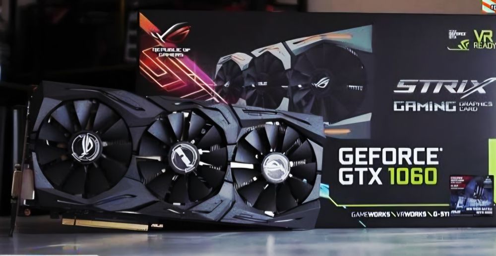 Placa video gaming ASUS ROG GTX 1060 6GB Full Box