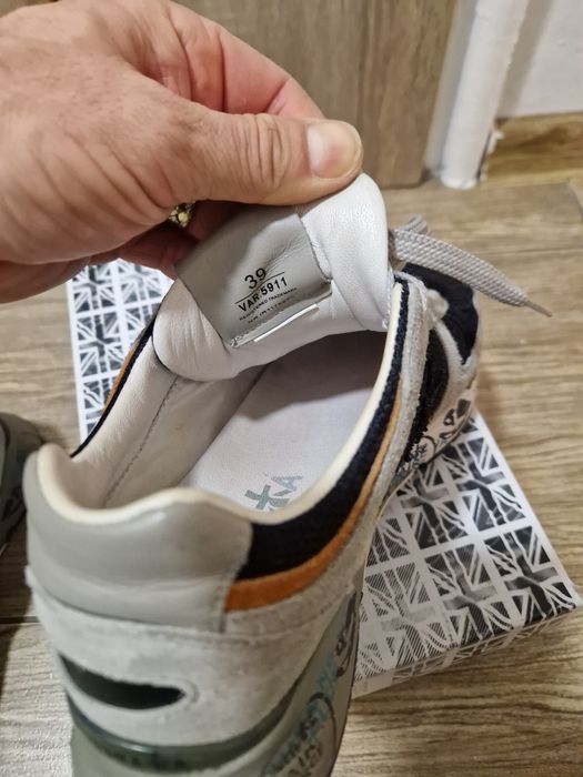 Adidasi sneakersi Premiata din piele masura 39