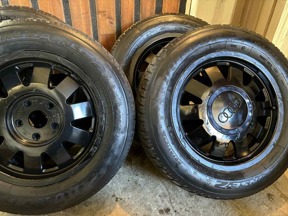 Джанти 5х112 15ки със зимни гуми