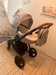 Carucior 3 in 1 Krausman Lux Topaz( landou, parte sport, scoica)
