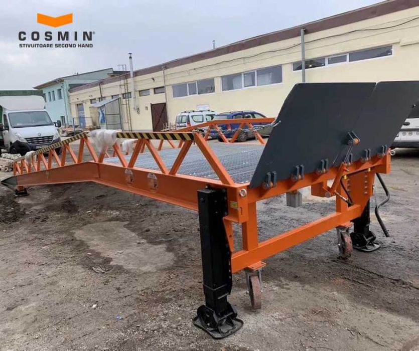 Rampă mobilă hidraulică încărcare descărcare TIR