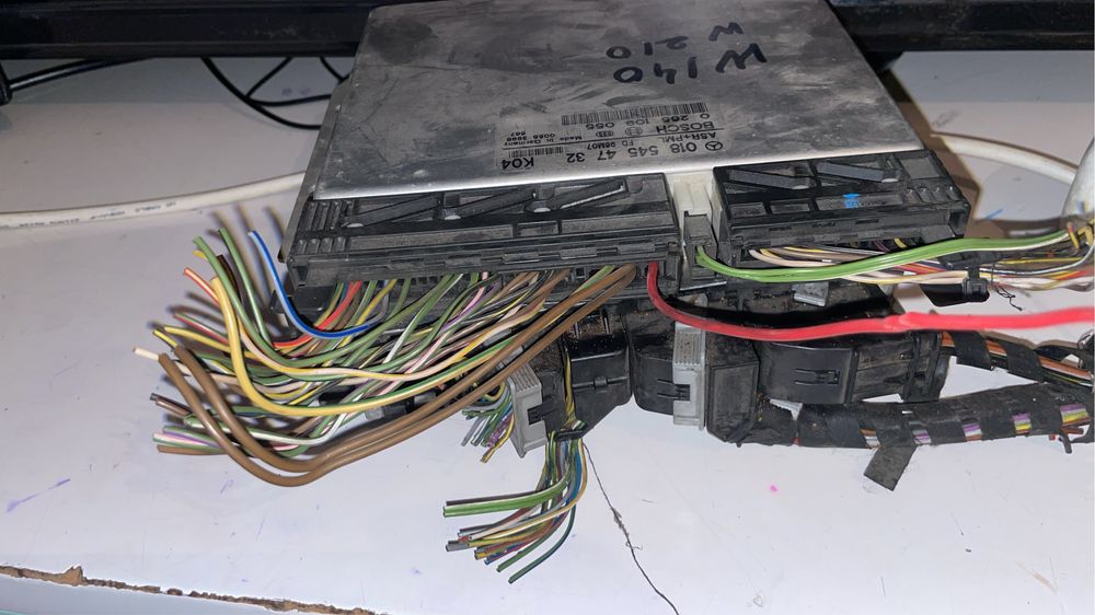 Блоки мерседес w140. W210 компютер