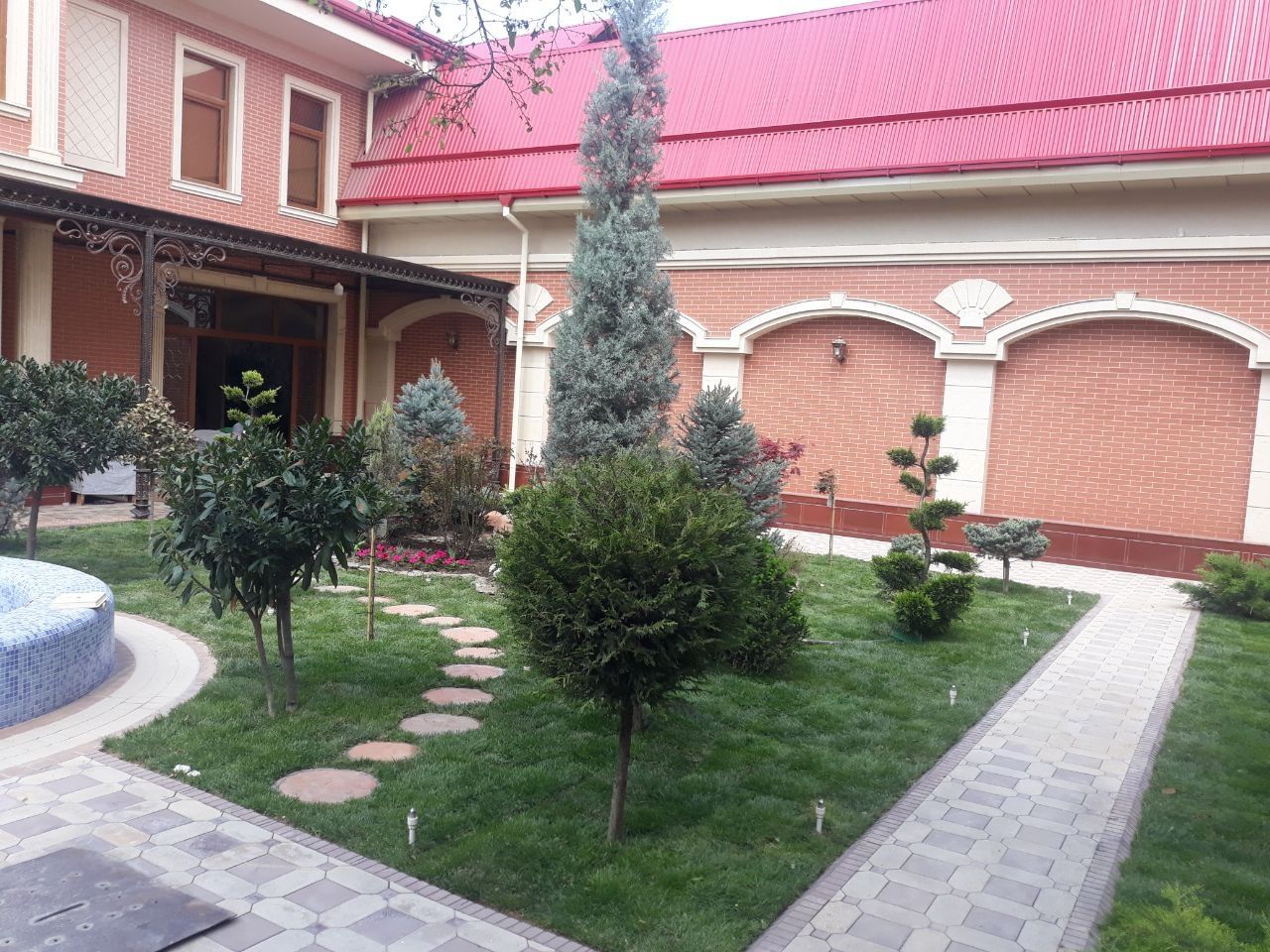Газон ландшафт киламиз