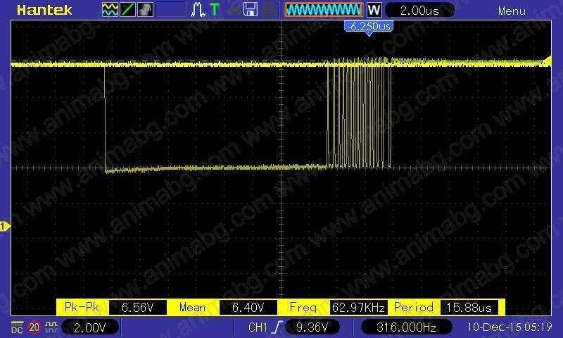 Цифров осцилоскоп многократно измерване, Hantek DSO5102P 100MHz 1GS/s