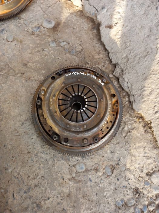 Фередо, корзина, маховик на w124 мерседес m111.