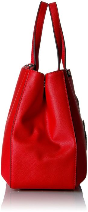 GUESS чанта с апликирани акценти с брокат