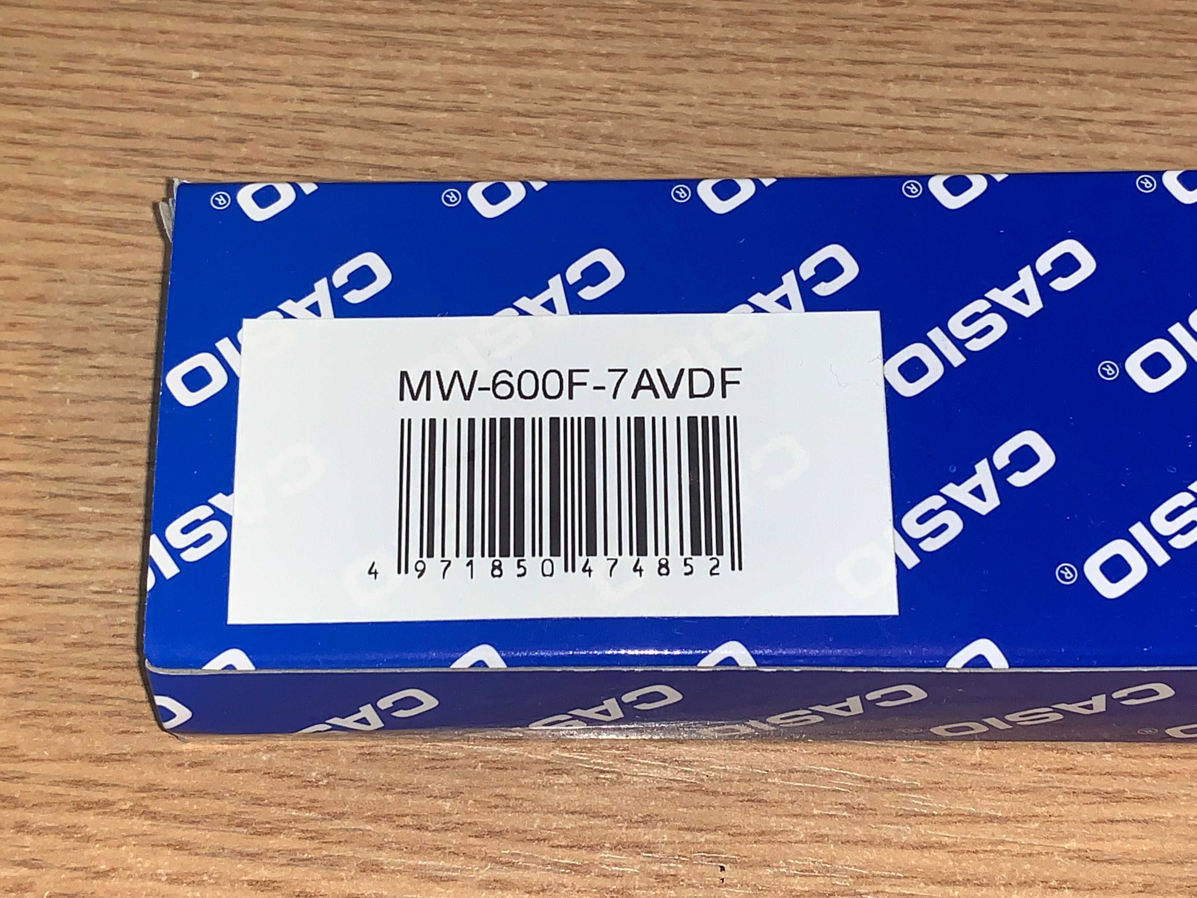 Ceas barbatesc Casio Standard MW-600F-7AVDF Analog
