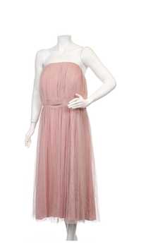Официална розова рокля XXL