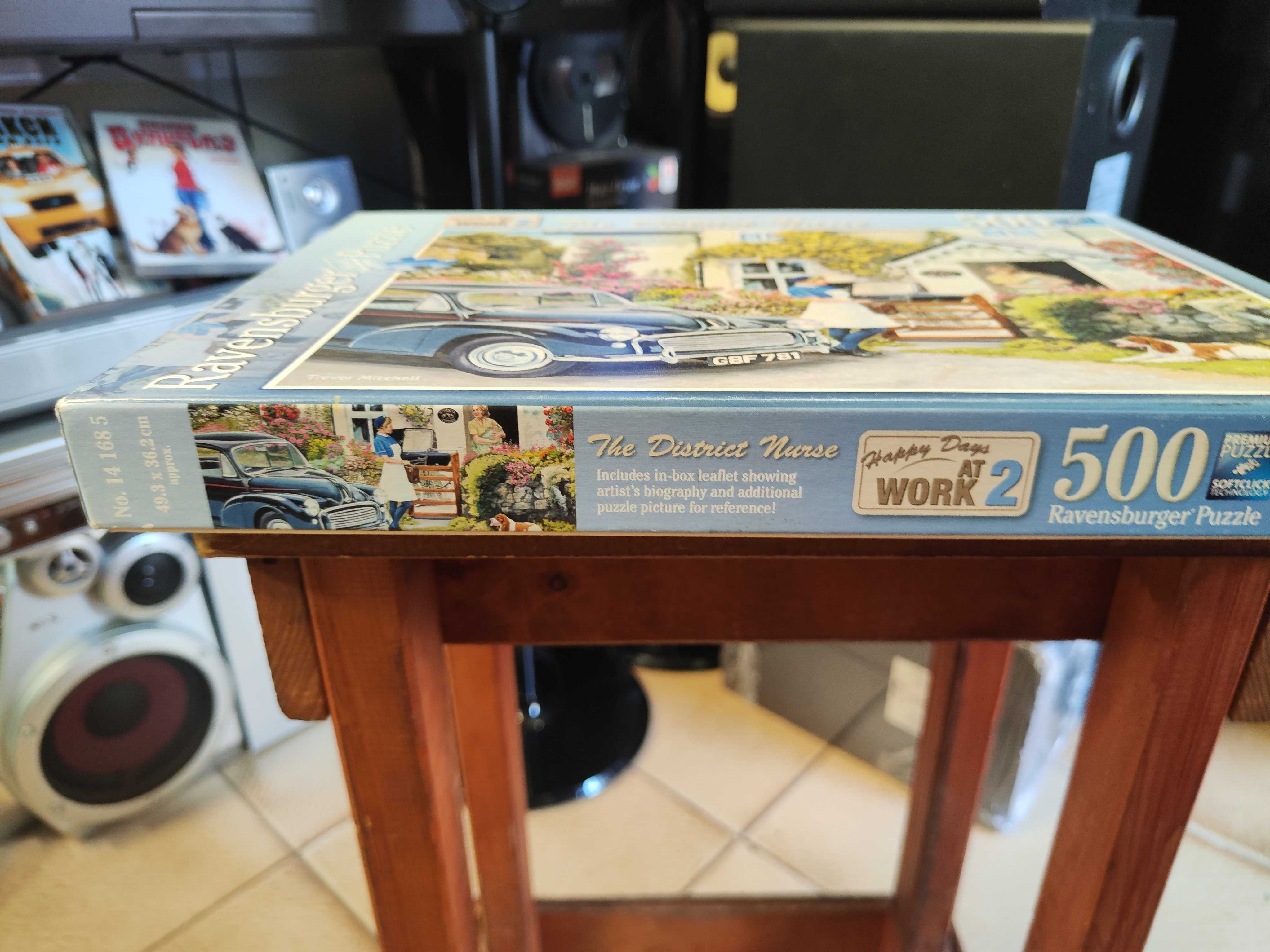 Пъзел от 500 части. Нов. 
Ravensburger Happy Days at Work The Distric