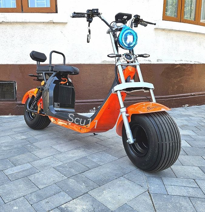 Scuter Electric Fara Permis Smarda 1500W 20Ah Modele Noi