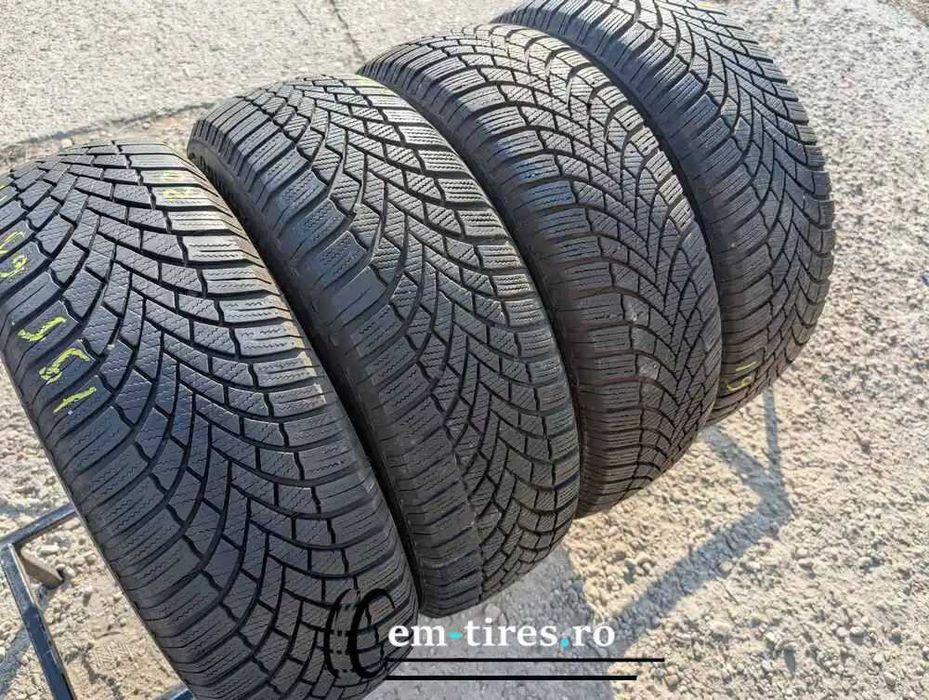 SET 4 Anvelope Iarna 195/65 R15 BRIDGESTONE ras