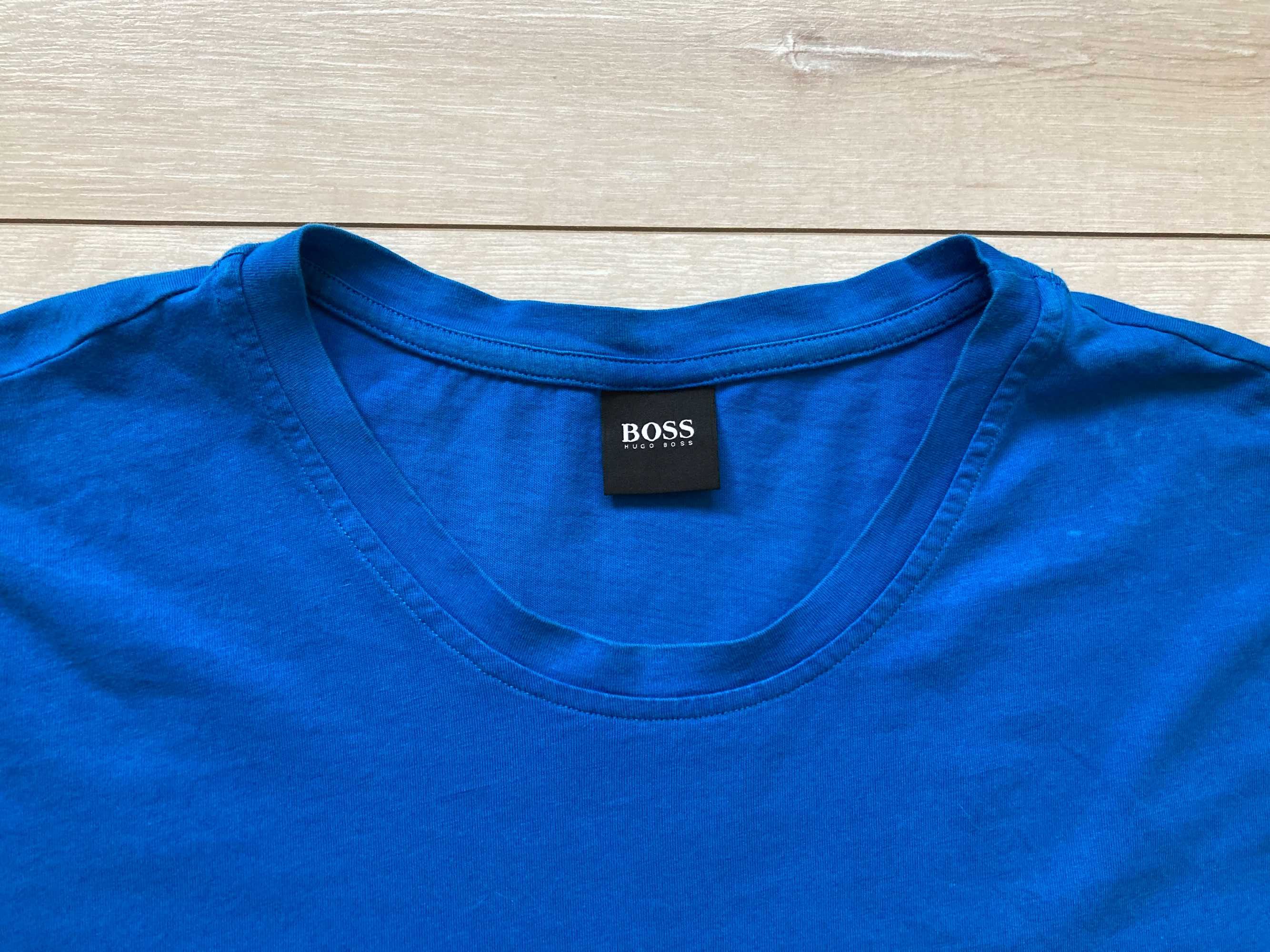 Hugo Boss RN 24 мъжка синя тениска размер XL