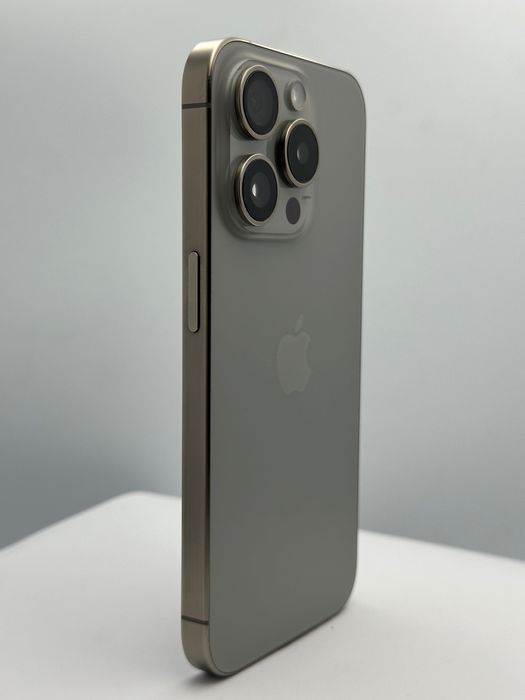 iPhone 15 Pro 128GB, Natural Titanium Garantie 2 ani CH-iOS T49