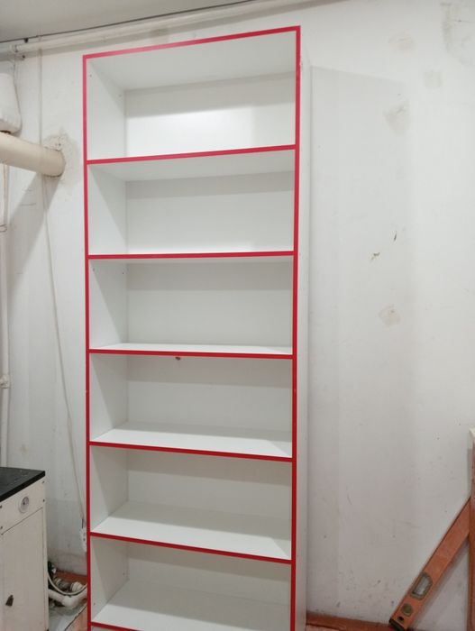 Торговый стилаж шкаф с полками