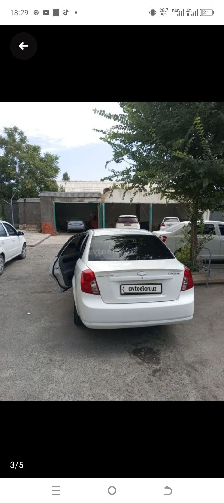 Lasetti matori zoʻr javob yaqinda