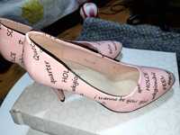 Дамски обувки розови Eliza 39 номер