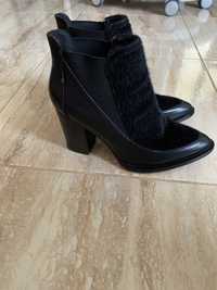 Botine ghete cizme cu toc elegante Jenny Fary nr 38