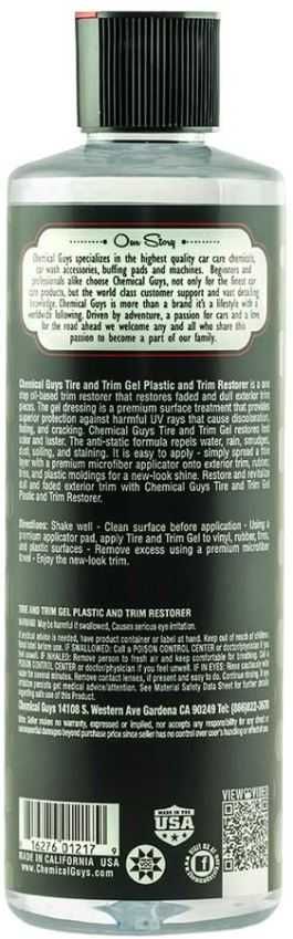 Chemical Guys - New Look Trim Gel 476ml