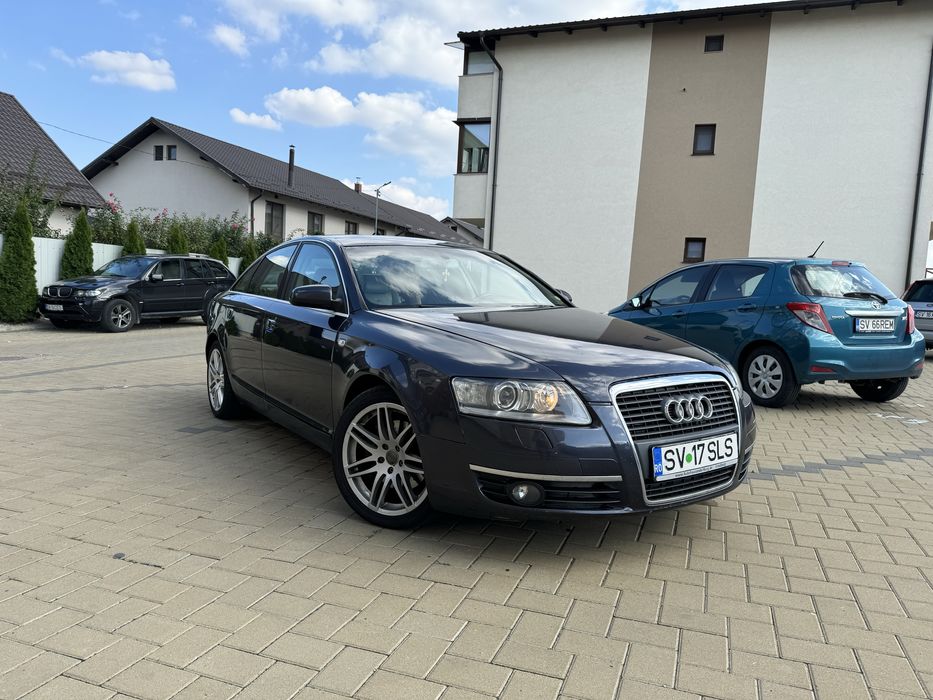 Vând Audi A6 C6, motorizare 3.0 TDI, 224 CP, motor puternic și fiabil.