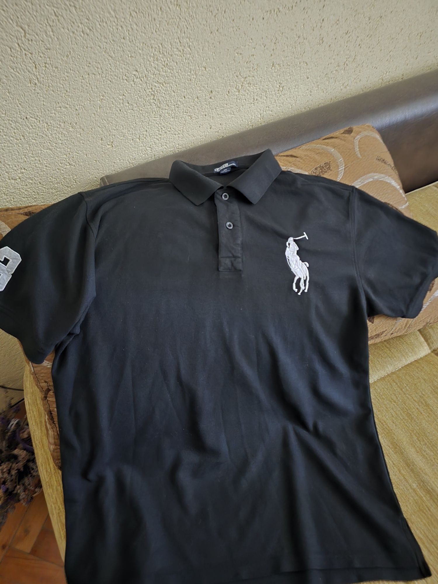 Мъжка тениска с яка Polo Ralph Lauren
