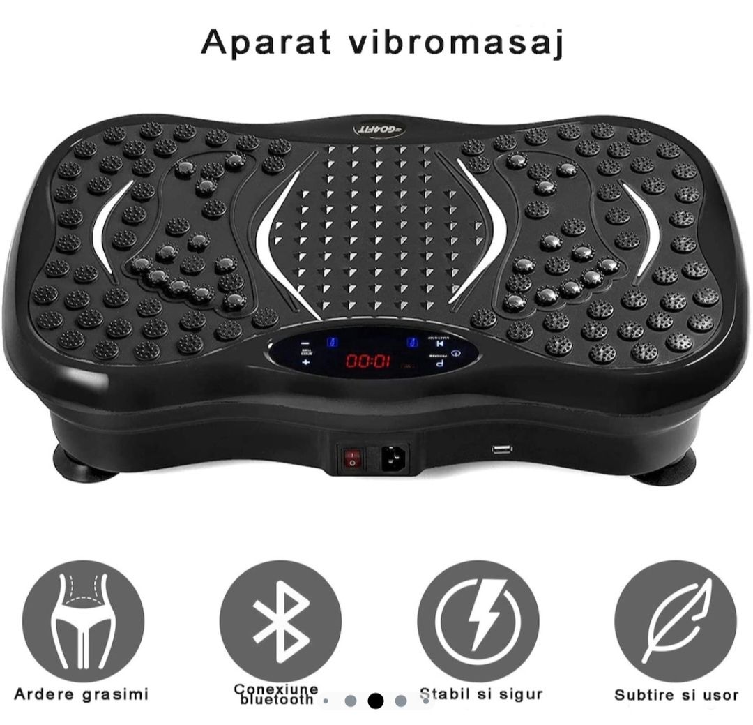 Aparat de vibromasaj GO4FIT