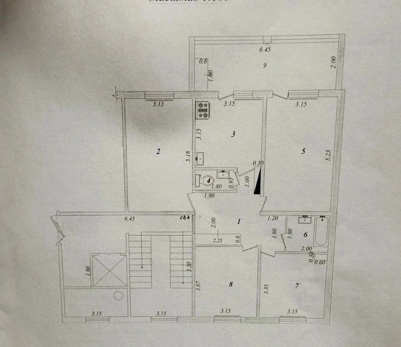 Продаю 4-х комнатную квартиру Сергели 7