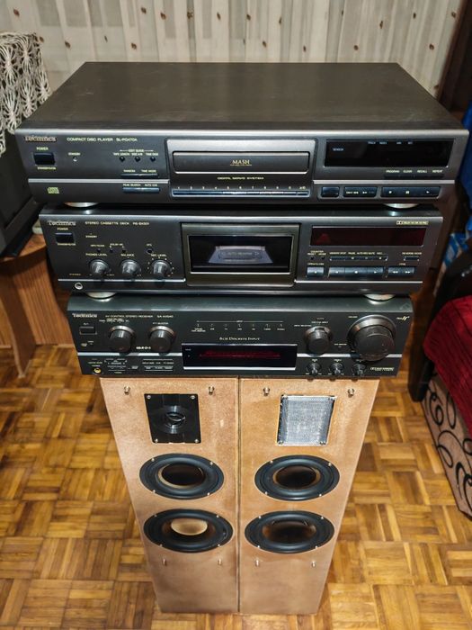 Technics /Linie audio/Amplituner/Deck/CD player/Boxe.