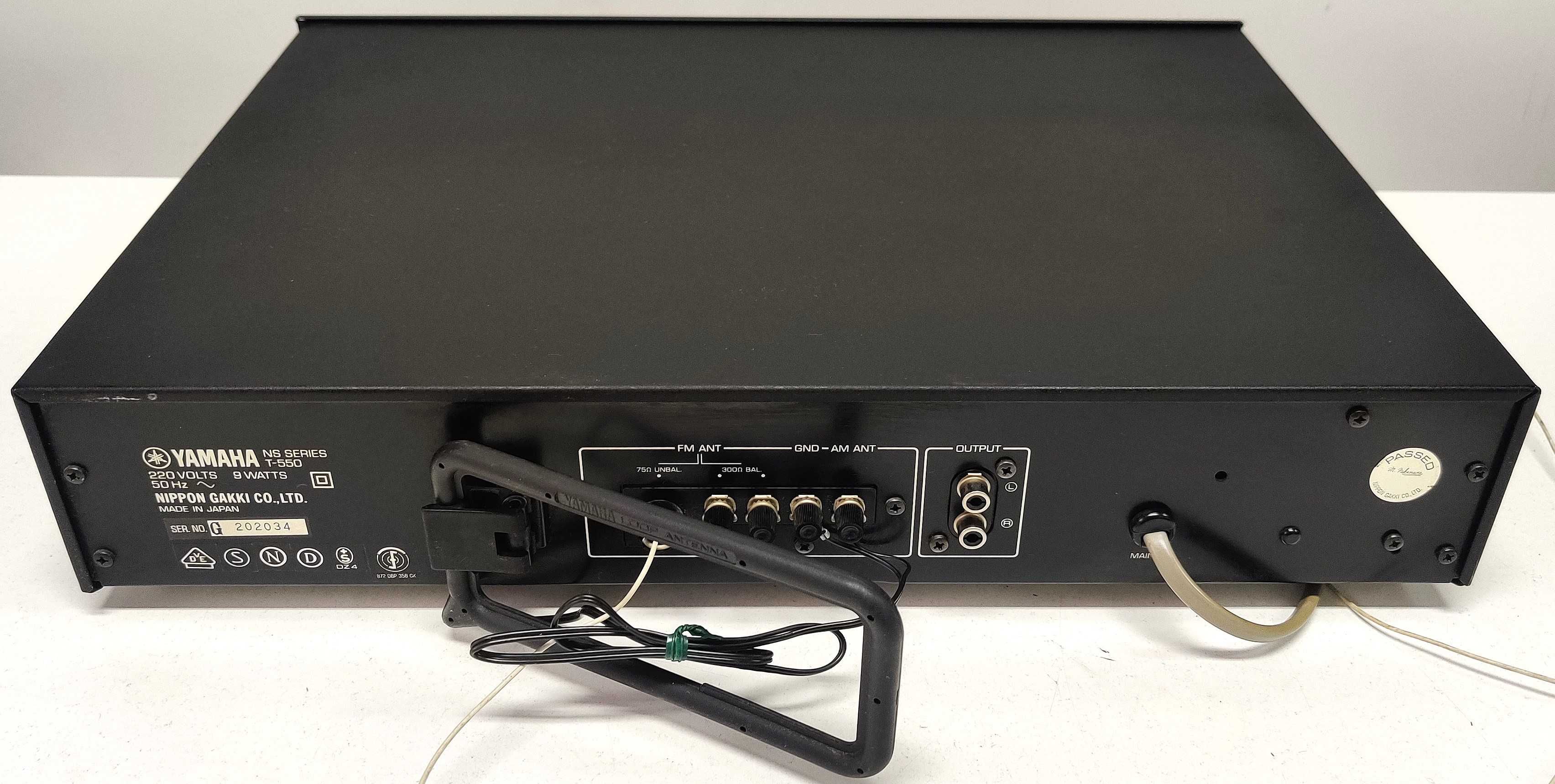 Yamaha T 550 muzica tuner FM muzica radio vintage colectie muzica