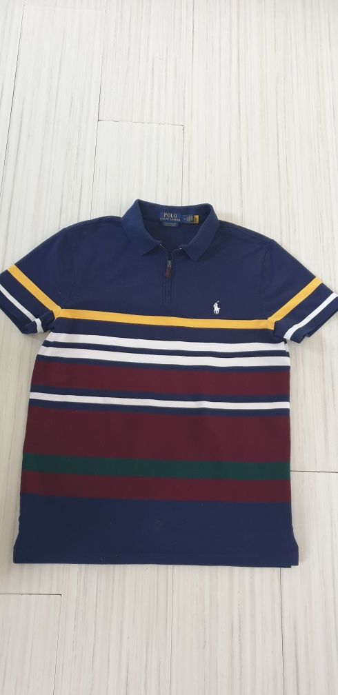 POLO Ralph Lauren Pique Cotton Slim Fit Stretch M НОВО ОРИГИНАЛ Тениск