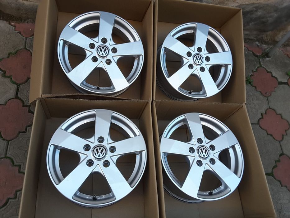 jante aliaj 15; 5x112; Vw Passat b5, Golf 5, 6, 7, Caddy, Jetta, Vw T4