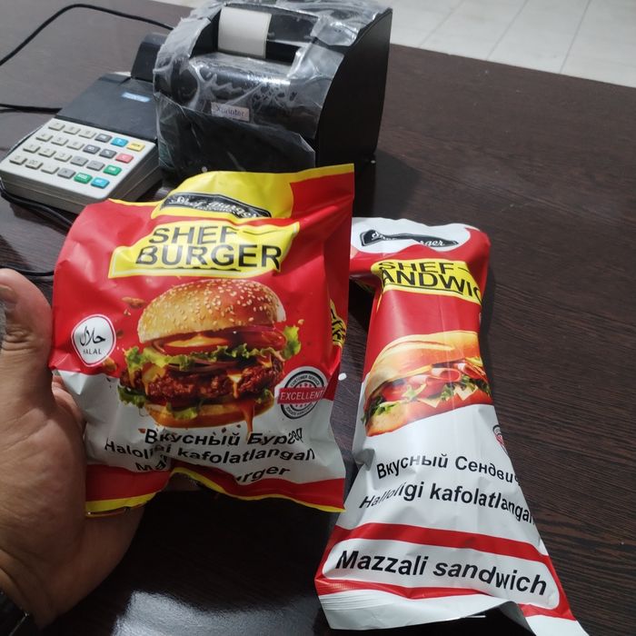 WEF BURGER TAYOR MAHSULOT mazasi ga  gap yoq
