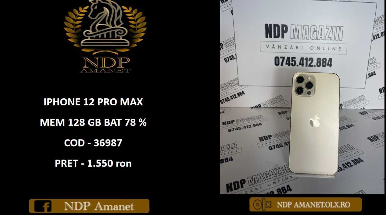 NDP Amanet NON-STOP Bld.Iuliu Maniu 69 IPHONE 12 PRO MAX (36987)