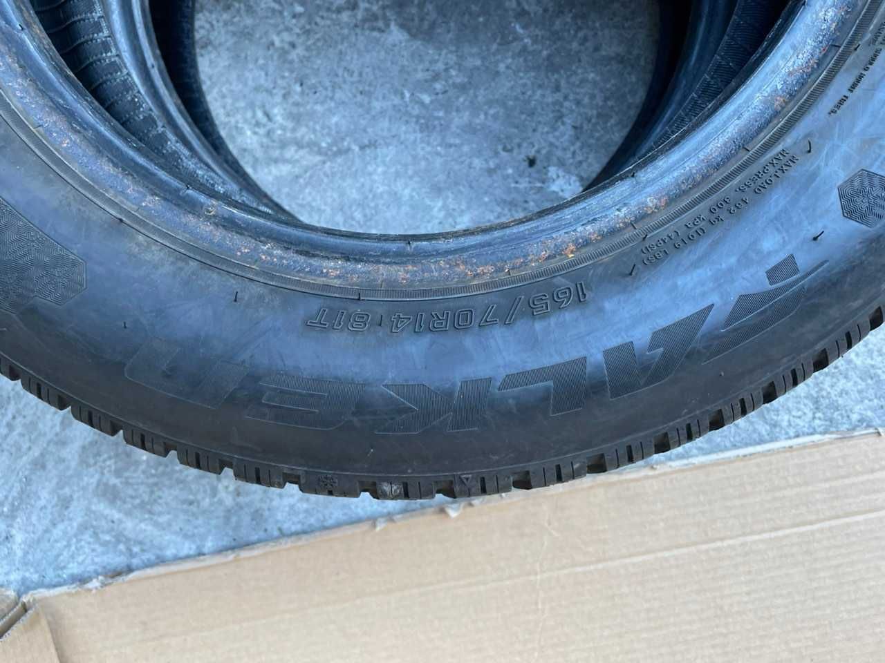 2бр Falken 165/70/14 dot3222 | 7.5mm